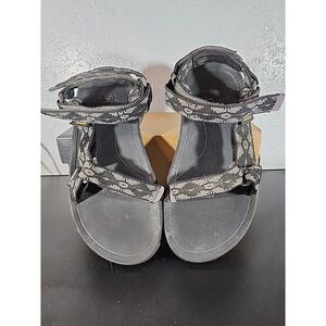 Teva Hurricane XLT 2 JR Boys 3 Big Kids Sport Sandals Black‎ Gray Used 1019390C